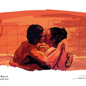 El amor puede doler — ilustración digital de Pablo Peñalba