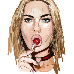 Read my lips — ilustración digital de Pablo Peñalba