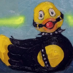 Duck Season — óleo sobre tela